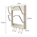 Wall-Mounted Hair Tool Organizer