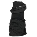 Cutout Mesh Mini Dress